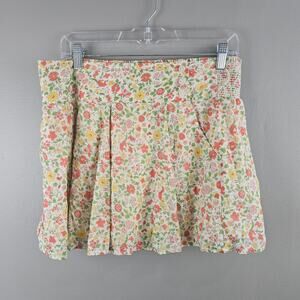 American Eagle Floral Mini Skirt Y2K Cottagecore Coquette Aesthetic Size Medium